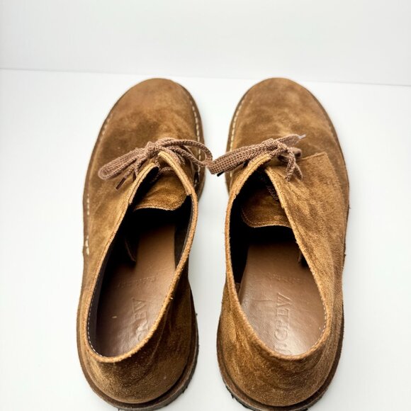 J. Crew Adults' 1990 MacAlister Men's Boots in Brown Italian Suede Sz 12 - Picture 3 of 9